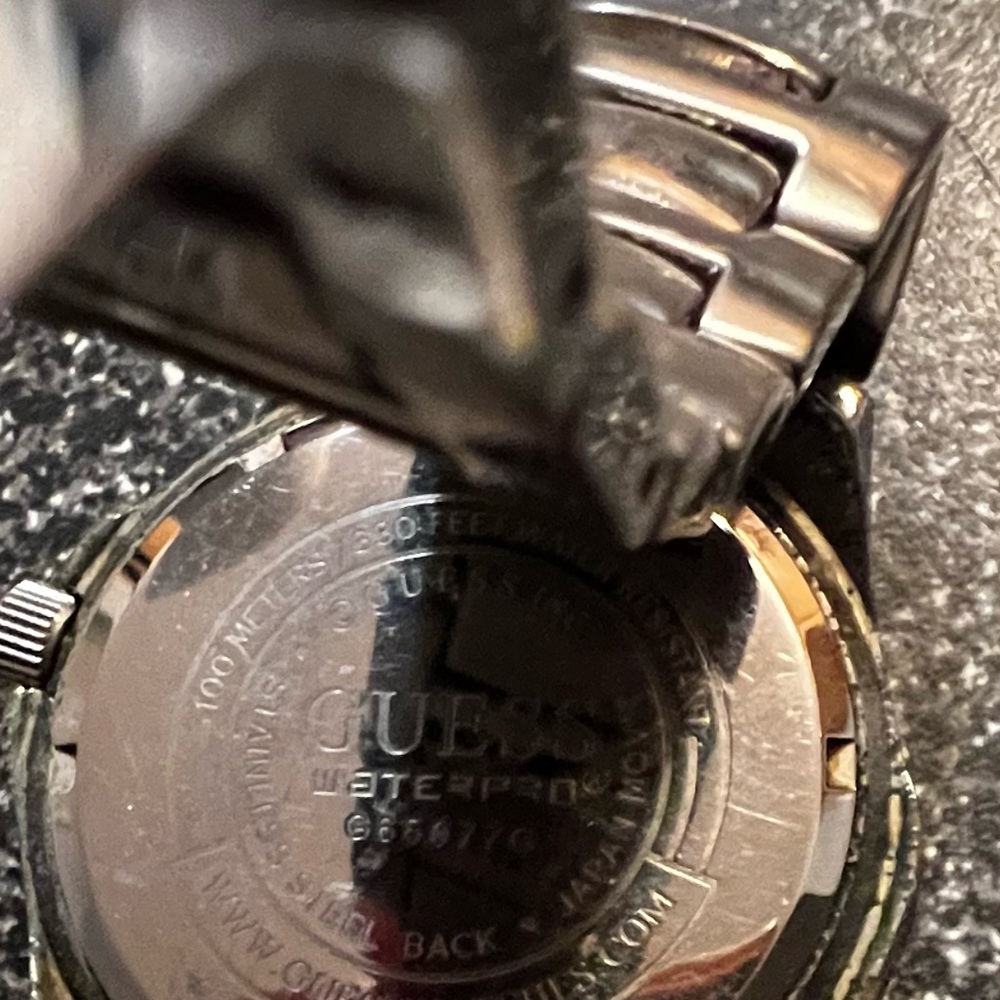 Mens Guess Watch & Bracelet